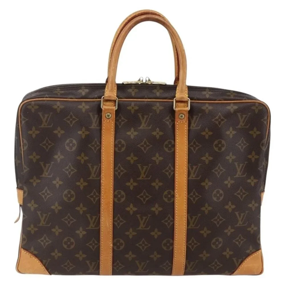 LOUIS VUITTON Monogram Porte Documents Voyage Business Bag M52005 Auth ep11294